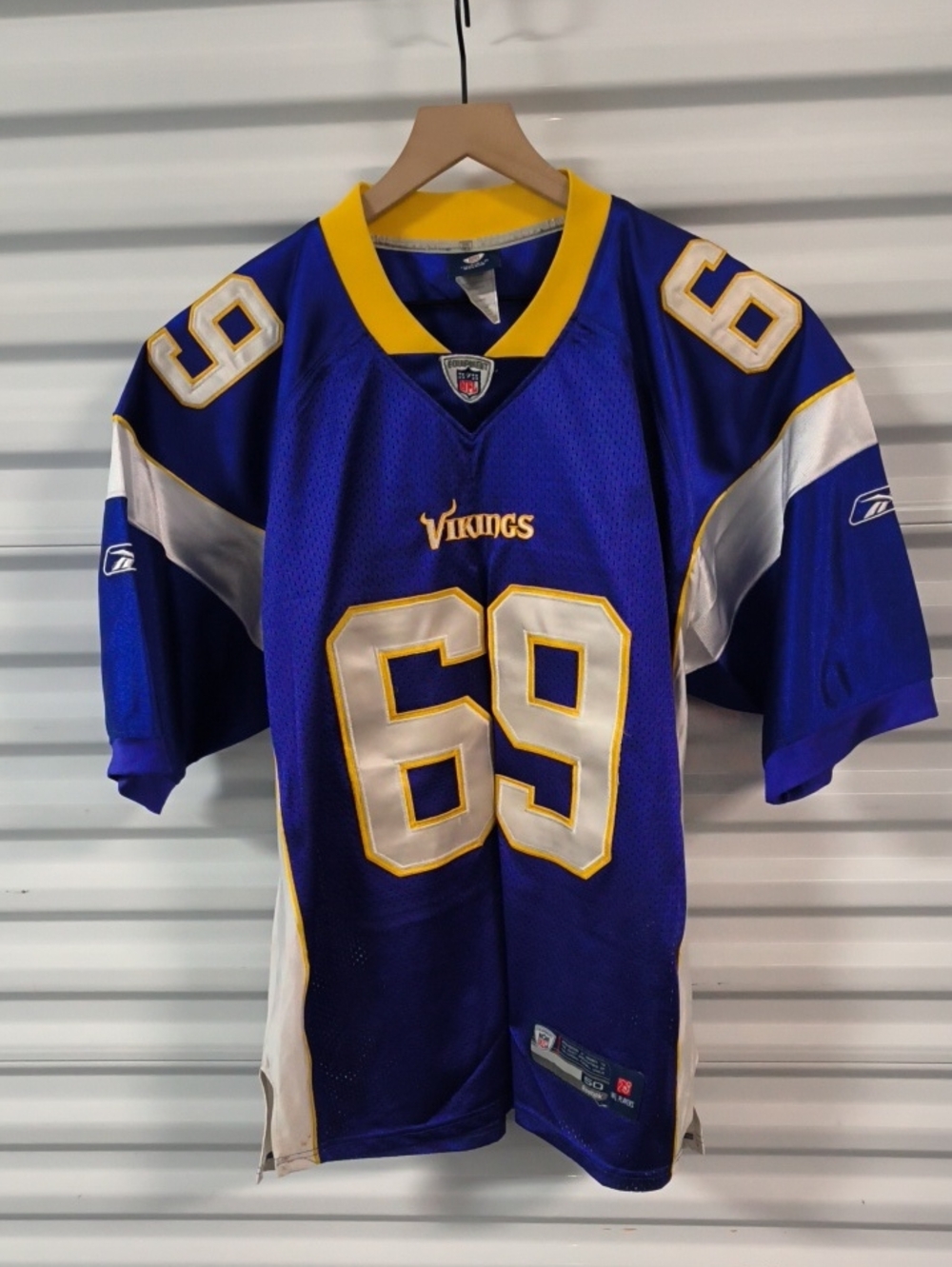 Reebok NFL On Field Minnesota Vikings Jared Allen #69 Sewn Football Jersey 50